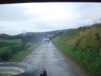  another early morning start - following through the Unimog-fog. Heading off to the forest in the centre of the photo